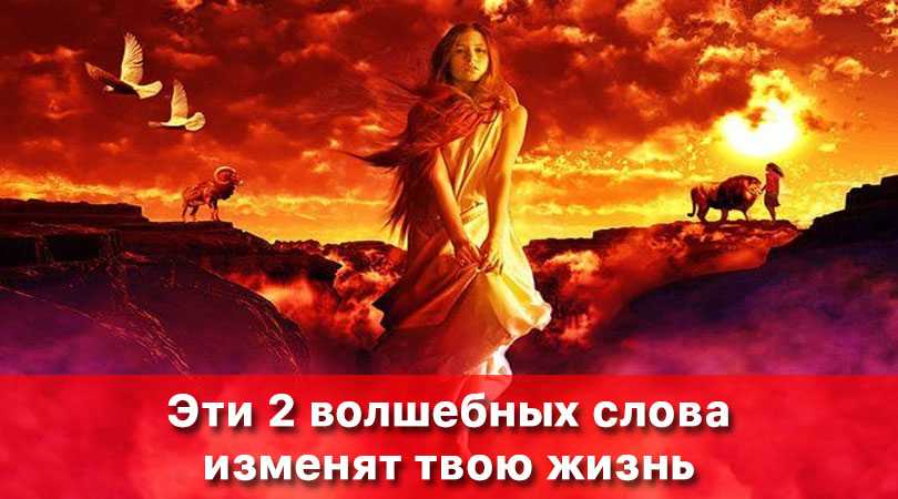 Эти 2 волшебных слова изменят твою жизнь
