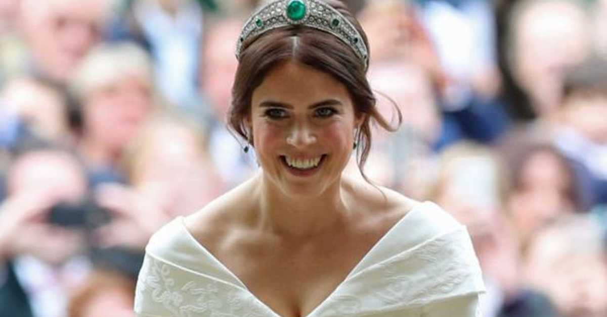 принцесса Евгения не стала надевать фату на свадьбу