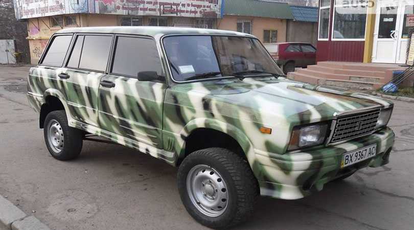 ВАЗ-2104, построенный на базе Нивы