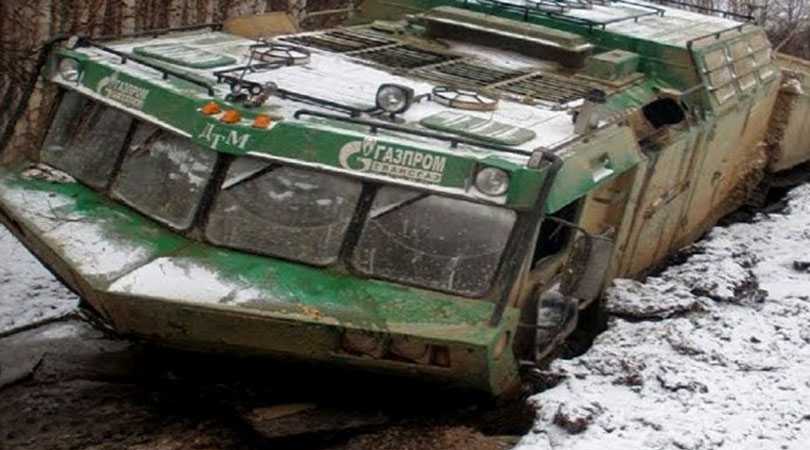 Вездеход «Витязь» проходит там, где не справляется лучшая зарубежная техник