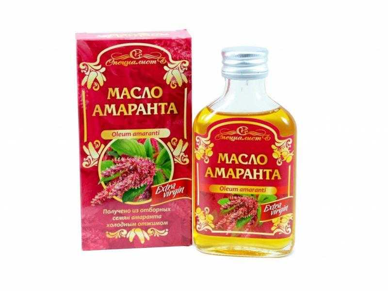 Амарантовое масло: полезные свойства и применение