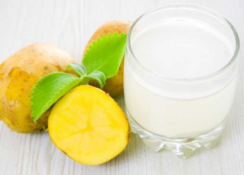 Картофельный сок при гастрите: как принимать правильно