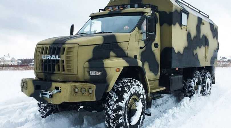 Российский дом на колесах «УРАЛ Next»