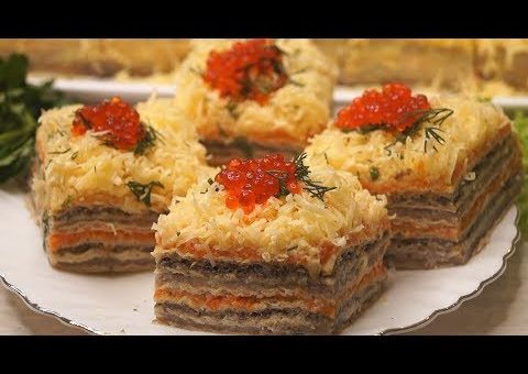 Закусочный торт - ваши друзья будут в восторге!
