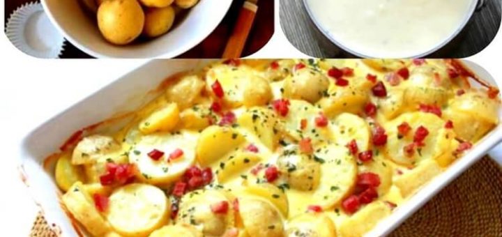 Картофель а-ля “Карбонара”: это блюдо готовится очень быстро и никогда не надоедает