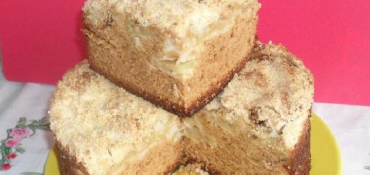 Домашний яблочно-медовый пирог. Вкуснее не бывает!