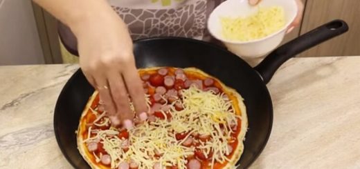 Лучший и простой рецепт пиццы на сковороде на скорую руку