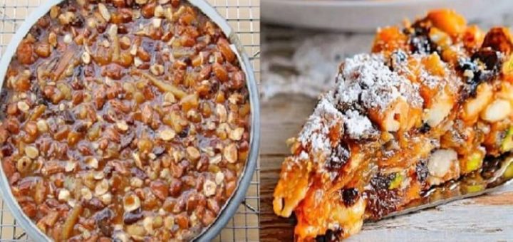 Великолепное итальянское лакомство — панфорте. В нем гора орехов, сухофруктов и ягод!