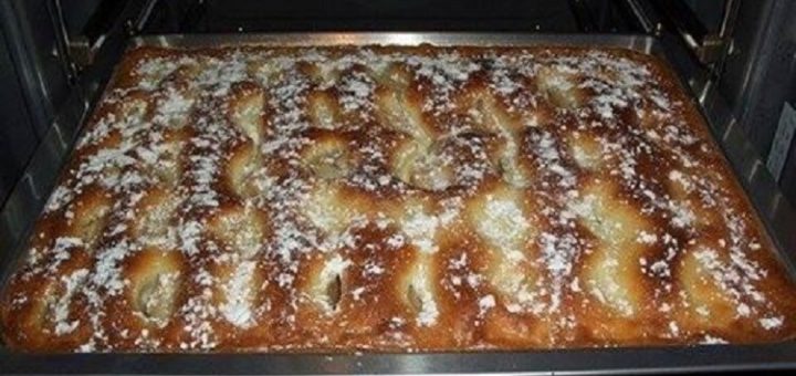 Пирог с яблоками, как пирожное! Просто шедевр!