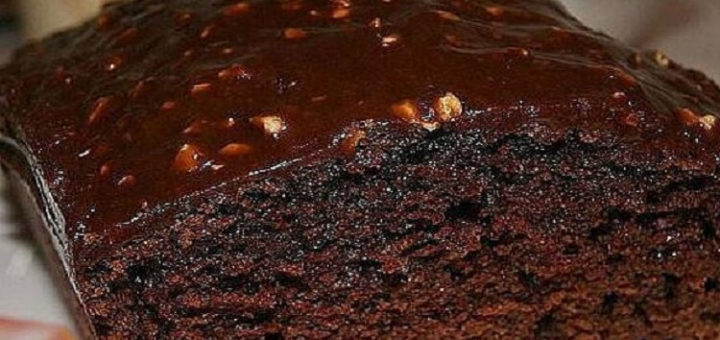 Быстрый шоколадный кекс в духовке