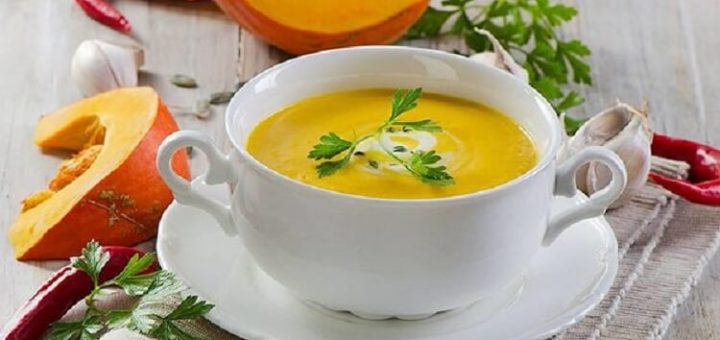 Тыквенный Суп С Сельдереем И Имбирем, очень ароматный! Невероятно вкусный!