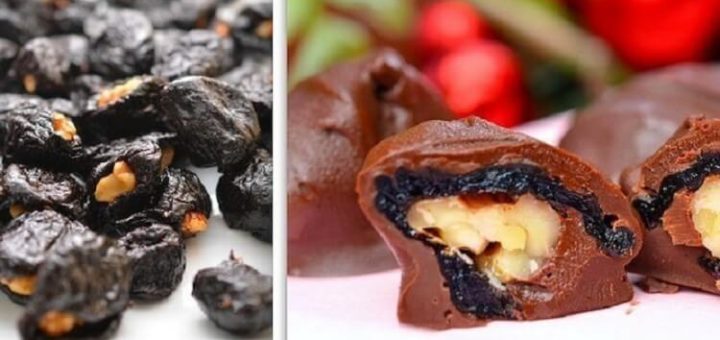 Самый полезный десерт: Чернослив в шоколаде! Детям можно есть килограммами