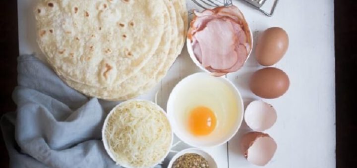 Рецепт кесадильи на завтрак