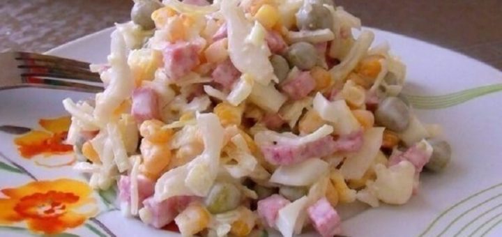 Салатик «Лёгкое наслаждение»- люблю его готовить по поводу и без!
