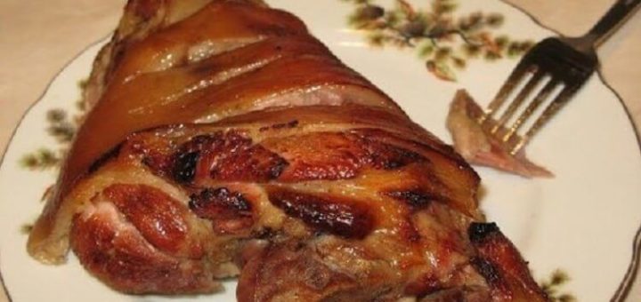 Свиная рулька «Великолепная». Ни одного мясоеда еще не оставила равнодушным!