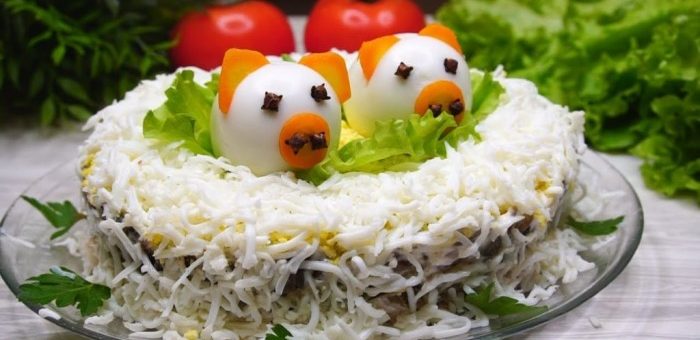 Салат «Символ года»: просто потрясающе вкусный!