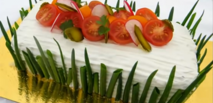 Мясной «Наполеон» - настоящий праздничный рецепт!