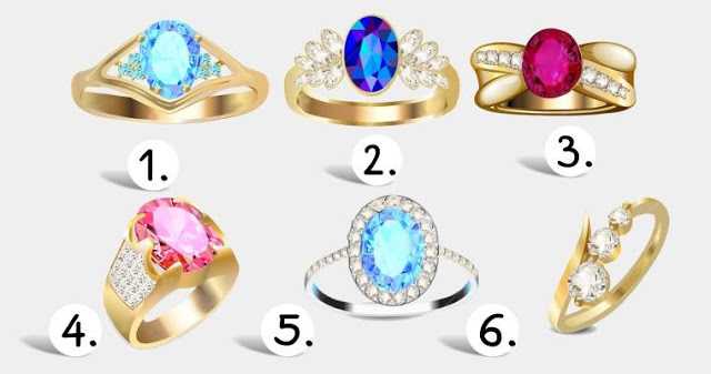 Выберите украшение, которое вам больше всего нравится, и узнайте, какая Вы женщина!