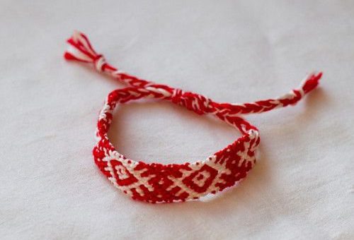 Обережный браслет по славянской методике