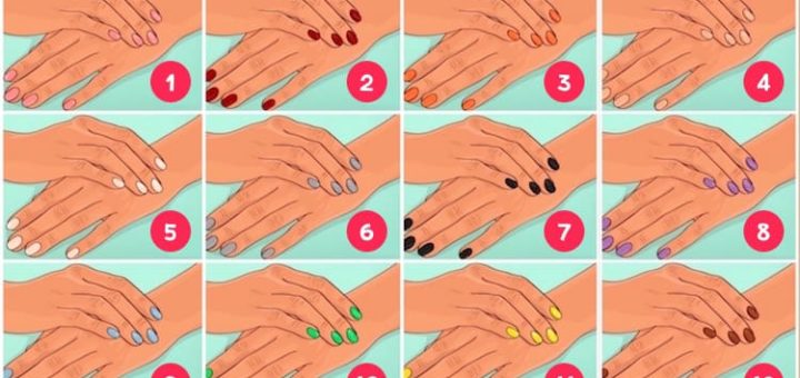 Тест: Выберите ваш цвет лака и узнайте, что люди думают о вас!