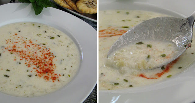 Турецкий суп из булгура и йогурта (Yoğurtlu Bulgur Çorbası Tarifi)