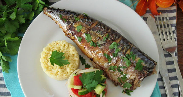 Скумбрия маринованно-жаренная (Очееенььь вкусная!!!)