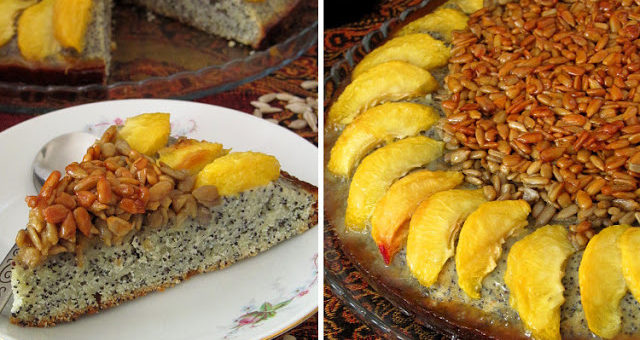 Маковый пирог "Подсолнух"