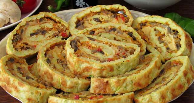 Кабачковый рулет