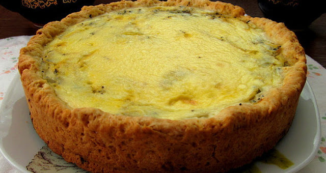 Амишский луковый пирог (Amish Onion Pie)