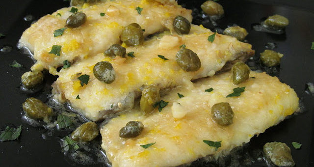 Пикката из рыбы (Fish piccata)
