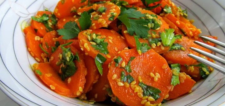 Марокканский морковный салат (Moroccan carrot salad)