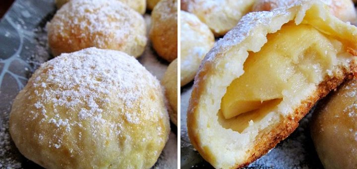 Яблочное печенье "Румяные щечки"