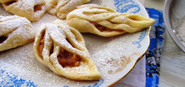 Печенье "Чарох" или яблочное курабье (Elmalı Kafes Kurabiye)