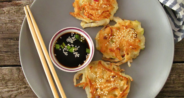 Корейские блинчики из дайкона