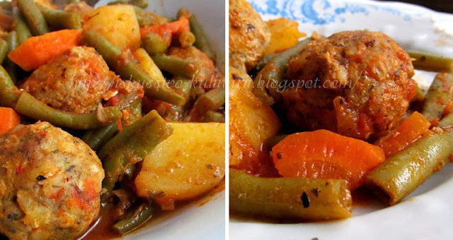 "Sebzeli Köfte" - овощной соус с тефтелями по-турецки