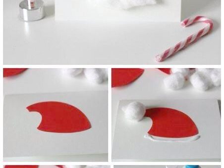 Новогодние открытки к Новому 2019 году своими руками | мастер-класс, шаблоны