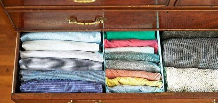 Подборка советов. Kак правильно складывать одежду и хранить вещи в шкафах