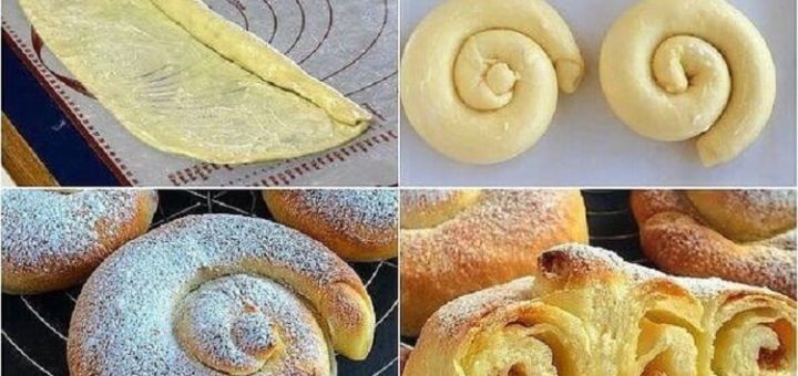 Испанские булочки «Ensaimadas»