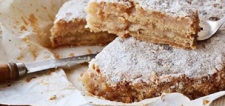 Насыпной яблочный пирог. Самый легкий в приготовлении пирог!