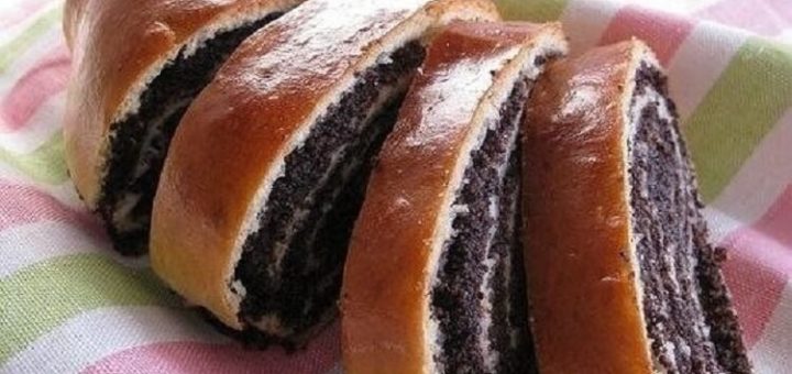 Творожный рулет с маком. Для тех, кто не любит дрожжевое тесто!