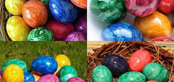 Как необычно покрасить яйца к Пасхе? Оригинальные идеи!