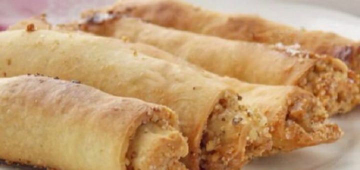 Татарские рогалики бармак