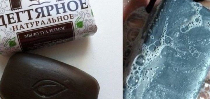 Дегтярное мыло: никакого пота, молочницы, прыщей и выпадения волос