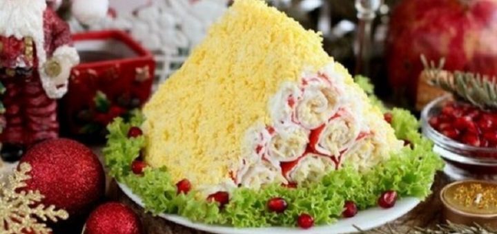 Монастырская изба из крабовых палочек, рецепт очень вкусной закуски