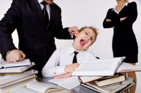 Конфликт ребенка и учителя