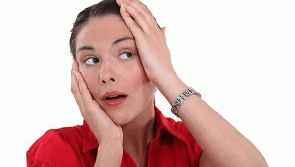 Примета: горит лицо