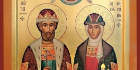 Евдокия Московская и Дмитрий Донской