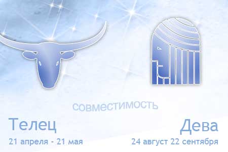 Совместимость Телец-Дева: брачная совместимость