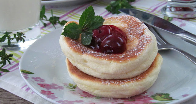Японские панкейки-суфле (Japanese Souffle Pancakes)