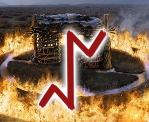 Руна квеорт - огненное очищение энергетики и помещения